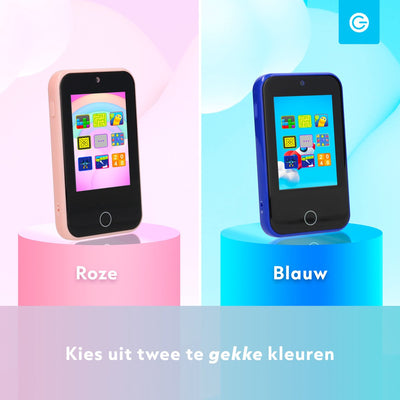 Silvergear Educatief Speelgoed Telefoon - ABC - Roze