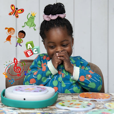 TIMIO Interactieve Audio Box + 5 Schijven - Educatief Speelgoed