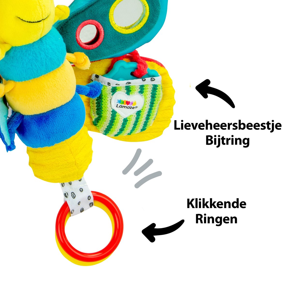 Lamaze Freddie de Vuurvlieg Speelgoed voor Baby's