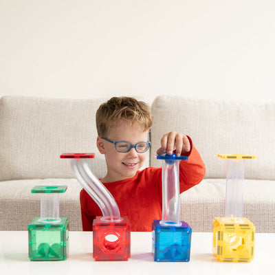 COBLO Marble Track Magnetisch Bouwspeelgoed - 100 stuks