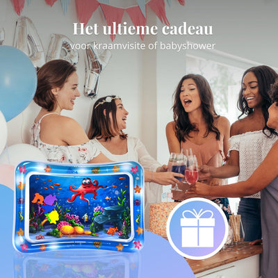 Tenify Opblaasbaar Speelkleed Watermat voor Baby's - Blauw