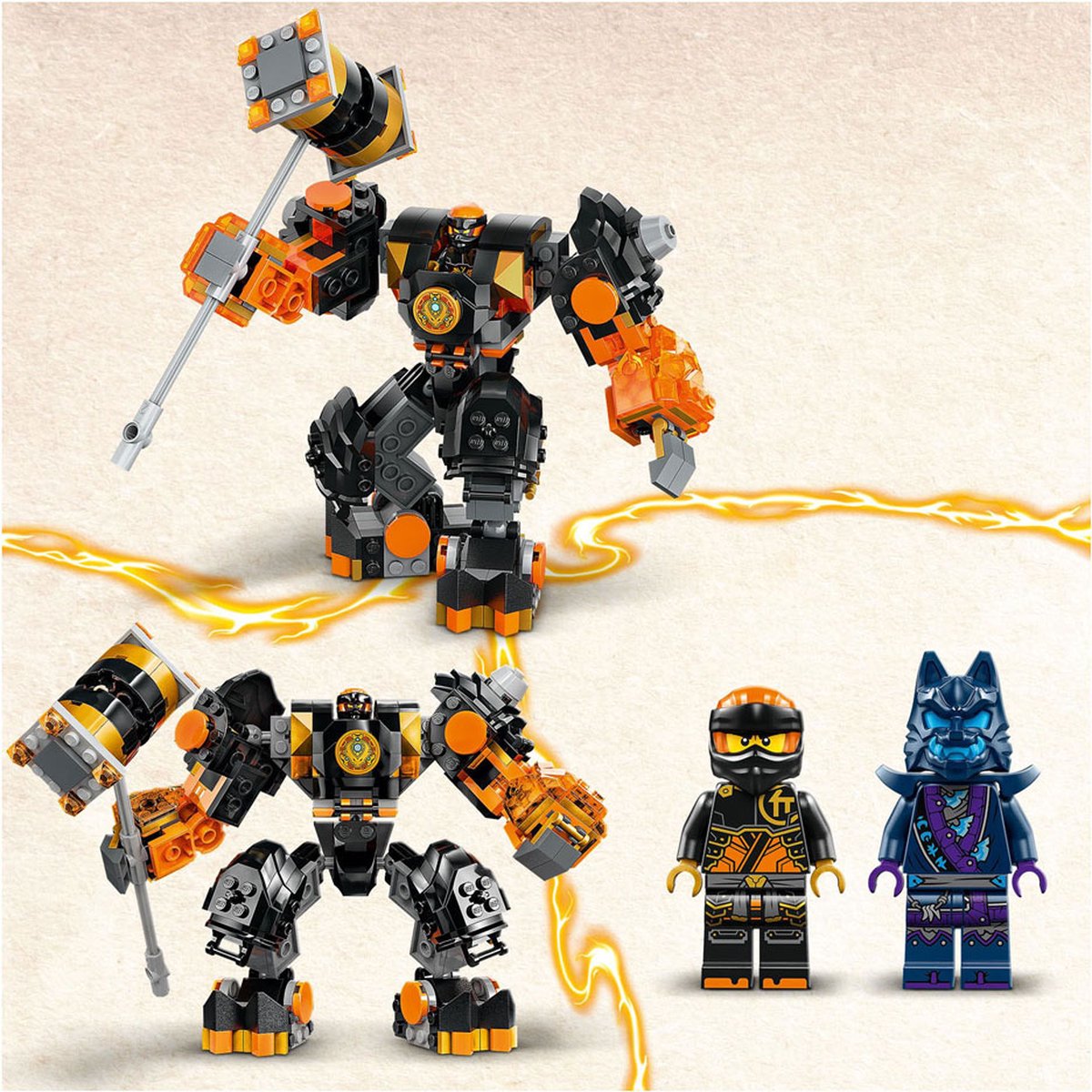 LEGO NINJAGO Elementaire Aardrobot van Cole - 71806