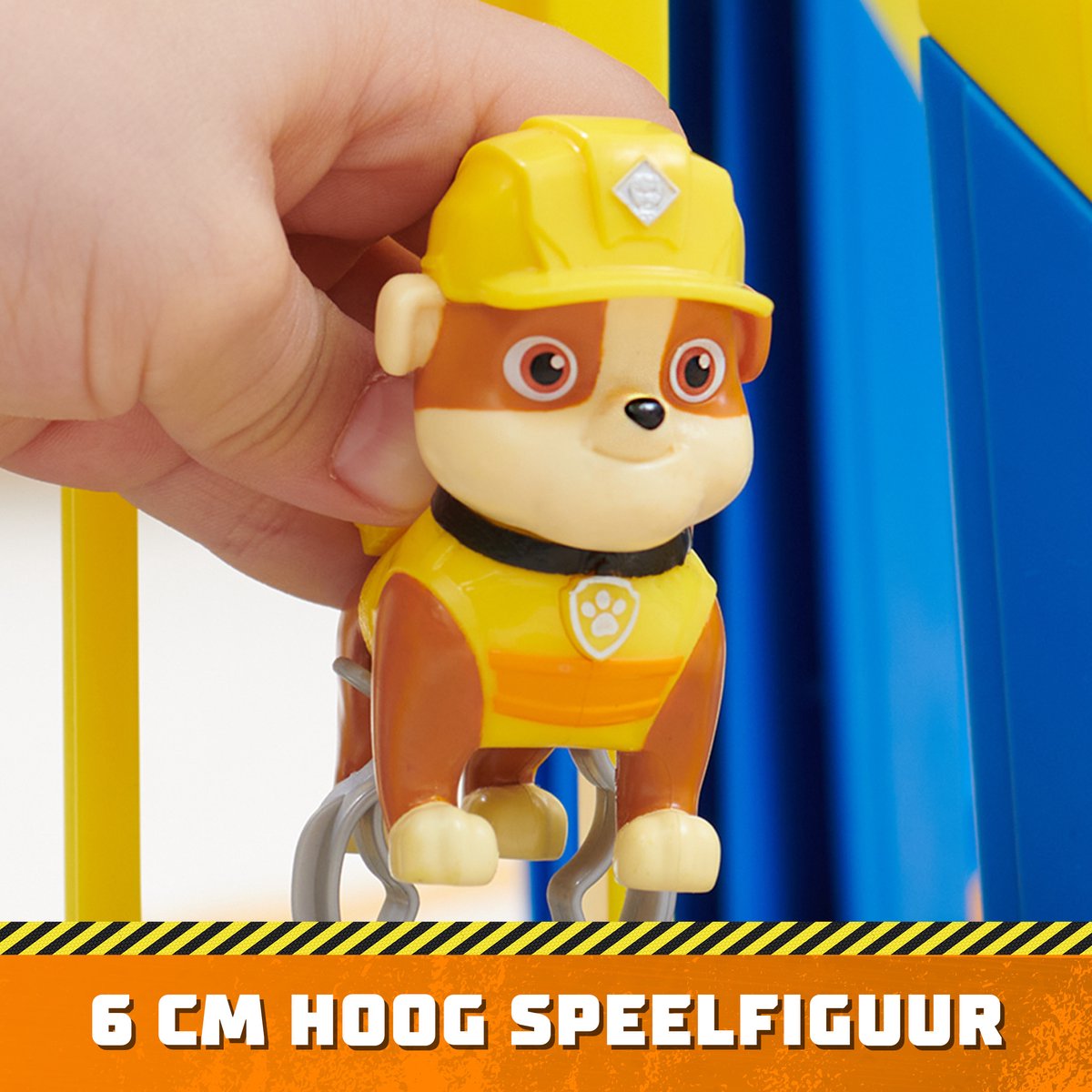 Rubble & Crew Kinetic Speelset Bouwplaats met Kraantoren