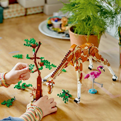 LEGO Creator Safari Dieren 3-in-1: Giraf, Leeuw & Gazellen