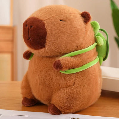 Klikkopers Pluche Capybara Knuffel - 26 CM - Kawaii Stijl