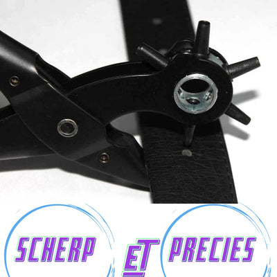 Sans marque Ergonomische Extra Sterke Perforator voor Riemen