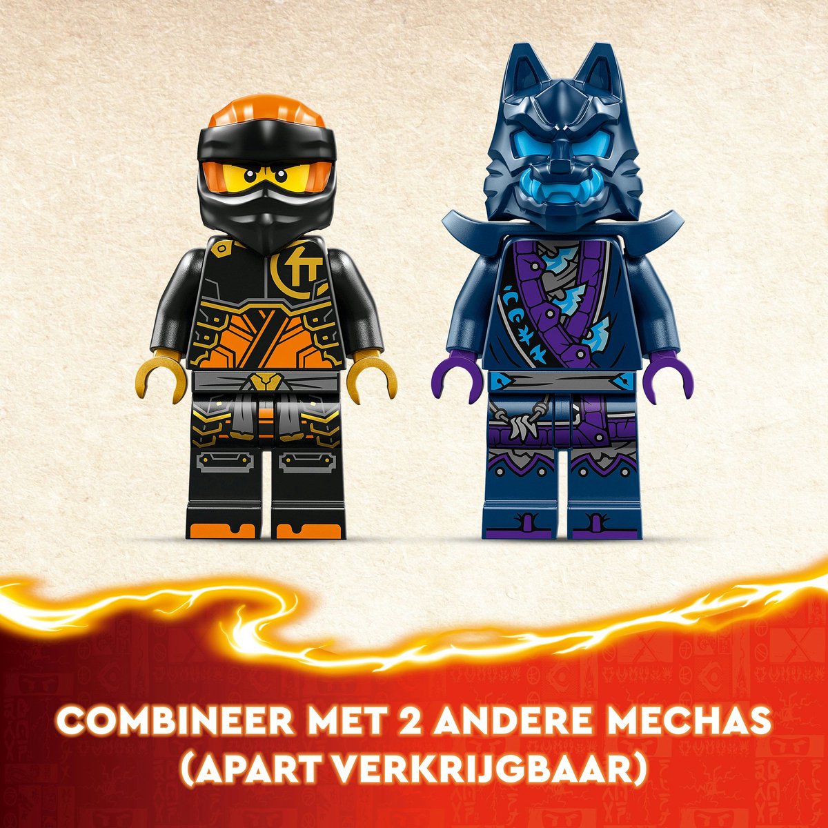 LEGO NINJAGO Elementaire Aardrobot van Cole - 71806