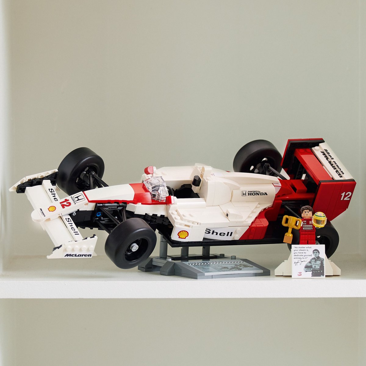 LEGO Icons McLaren MP4/4 en Ayrton Senna - 10330