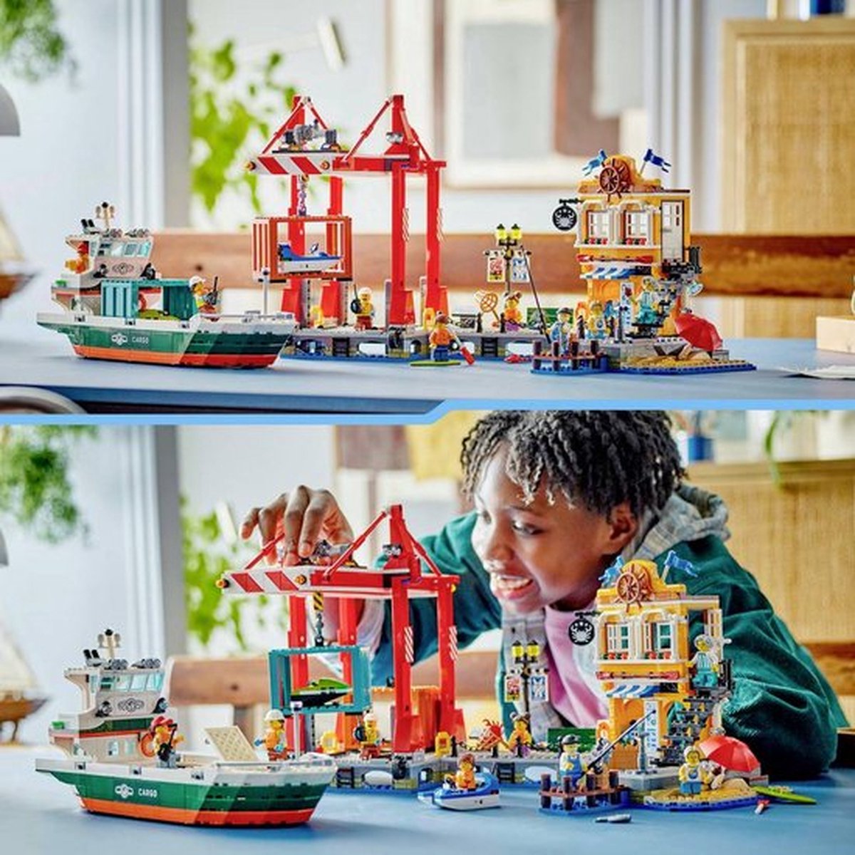 LEGO City Haven met Speelgoedvracht - 60422