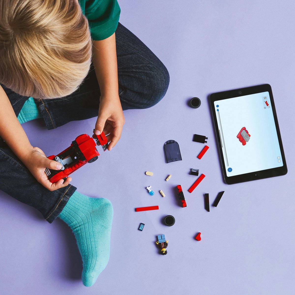 LEGO City Rode Sportwagen Superauto - 60448