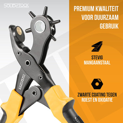 SolidStock Professionele Gaatjestang voor Riemen