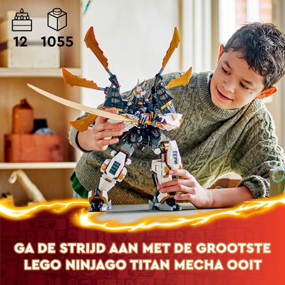 LEGO NINJAGO Cole's Reusachtige Drakenrobot - 71821