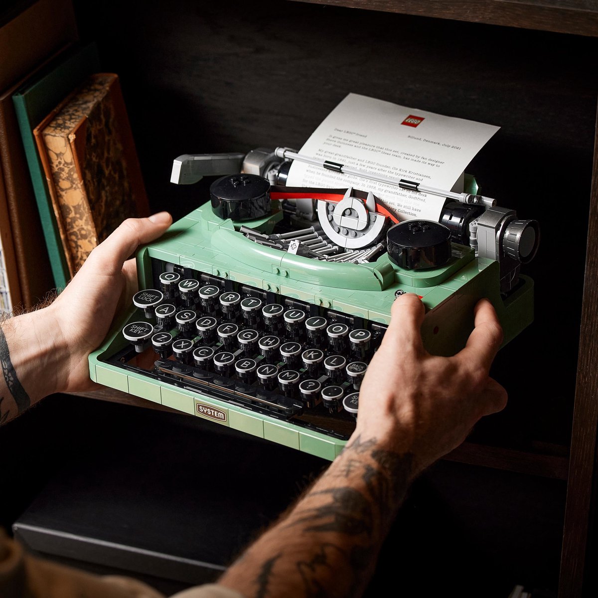 LEGO Ideas Schrijfmachine Bouwset - 21327