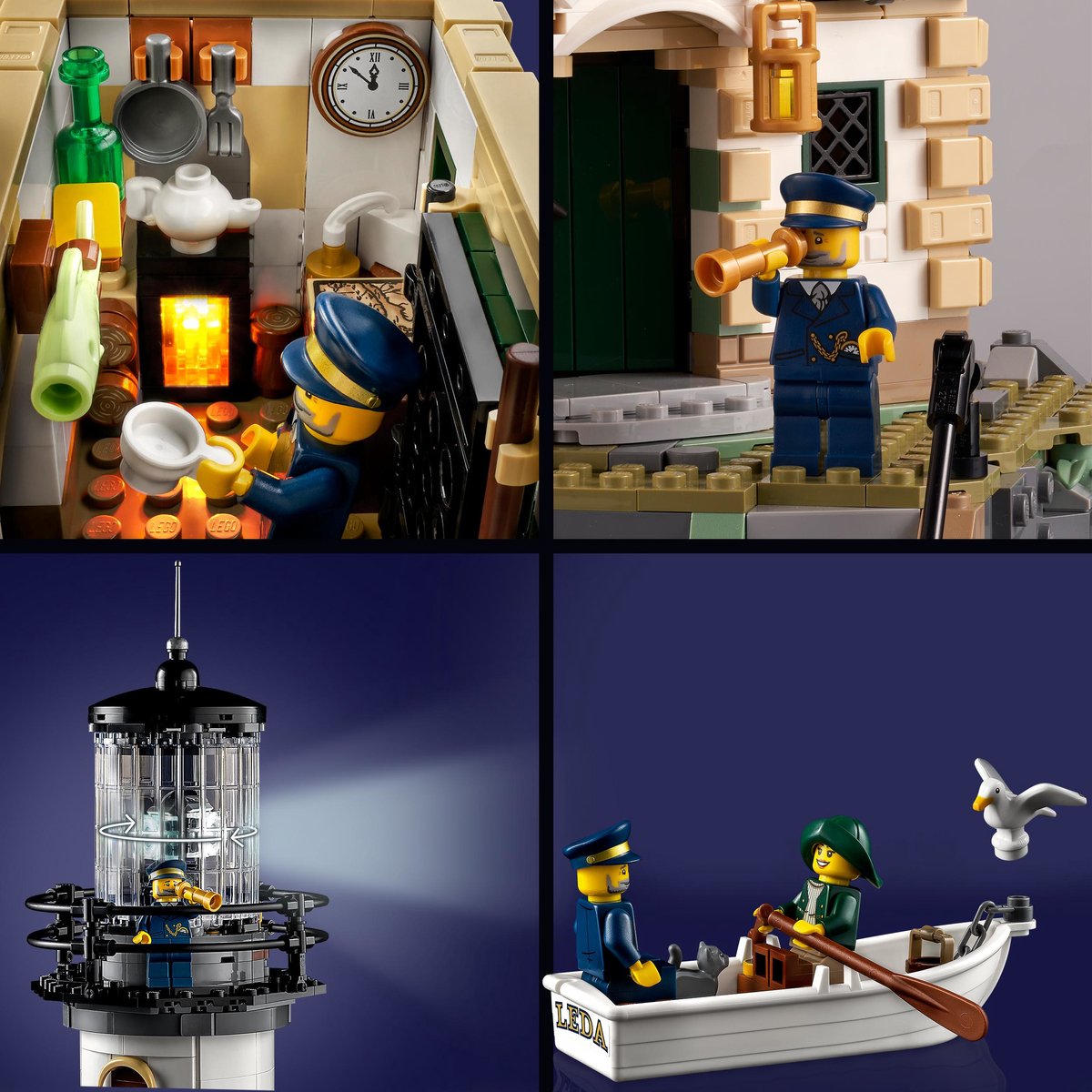LEGO Ideas Verlichte Vuurtoren - 21335