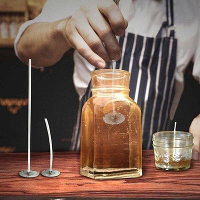 Sans marque Kaarsenlont Set - 30 Stuks - 10 cm