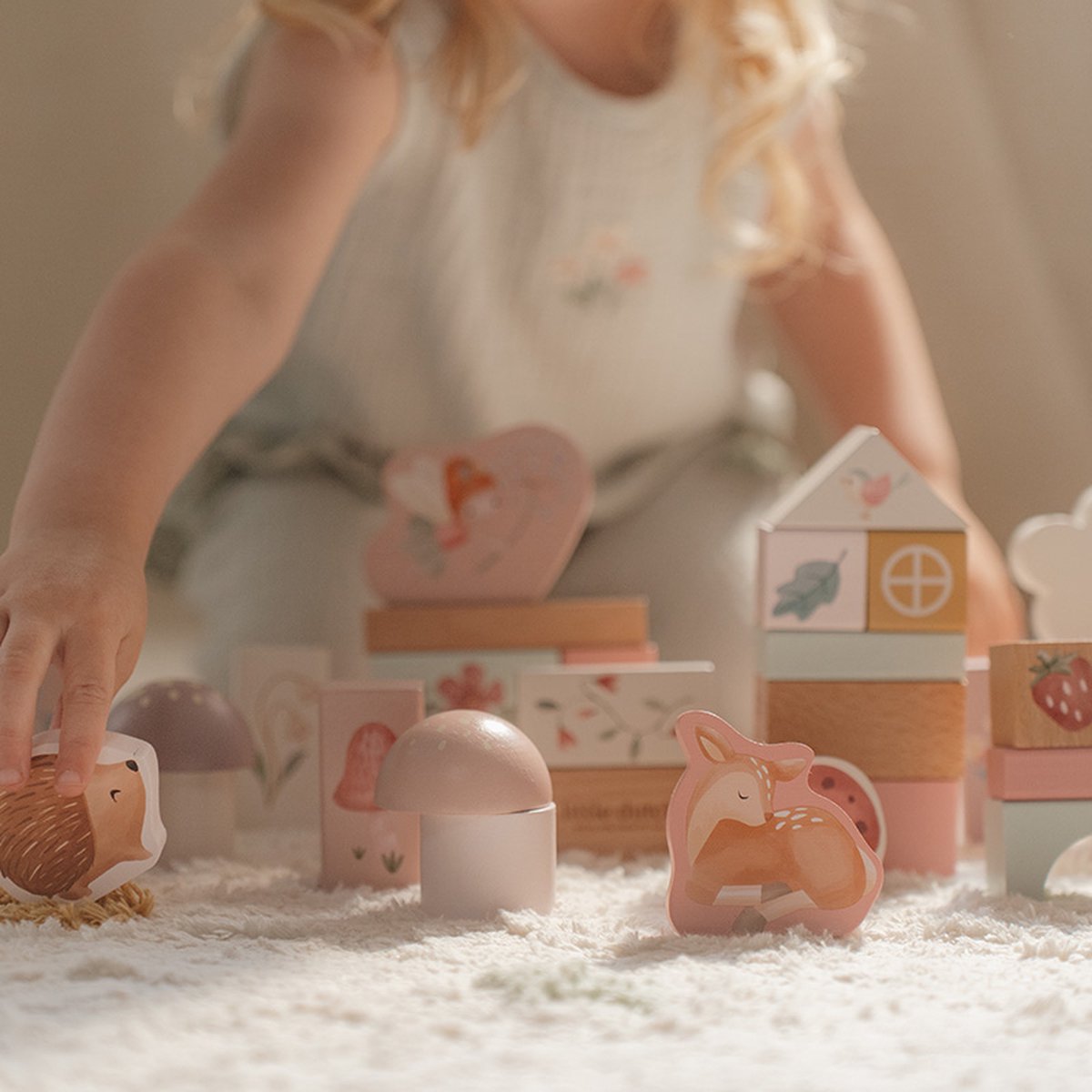 Little Dutch Feeëntuin Bouwblokken Set FSC