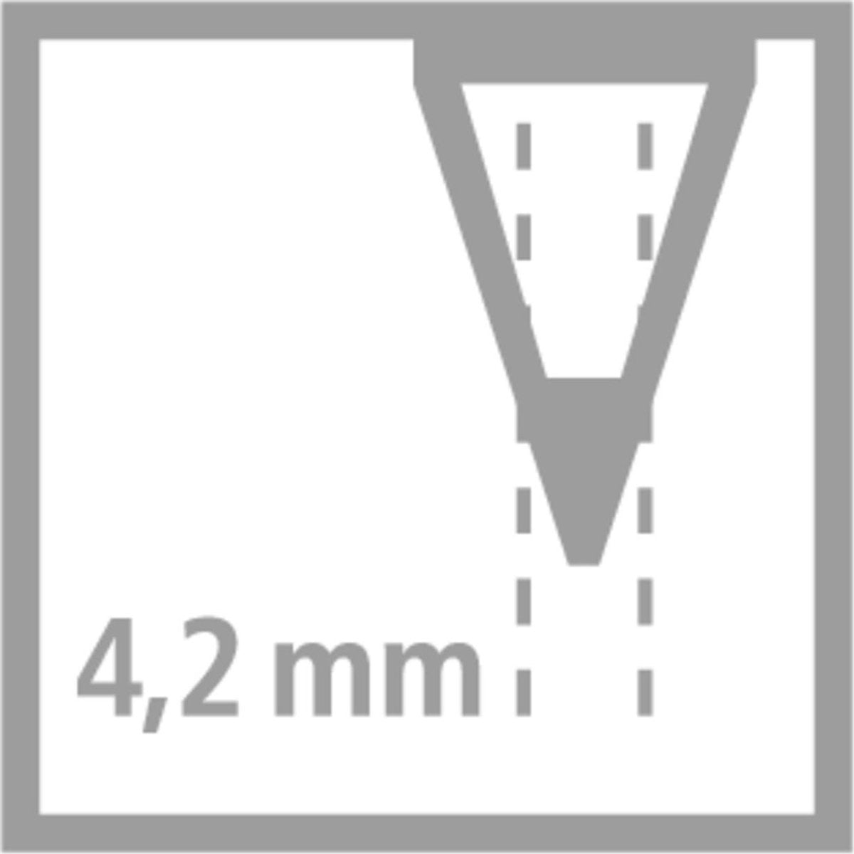 STABILO Trio Dikke Kleurpotloden - Set van 24 Kleuren