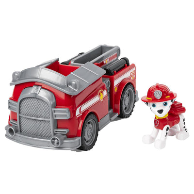 PAW Patrol Marcus' Brandweerwagen met Verzamelbare Figuur