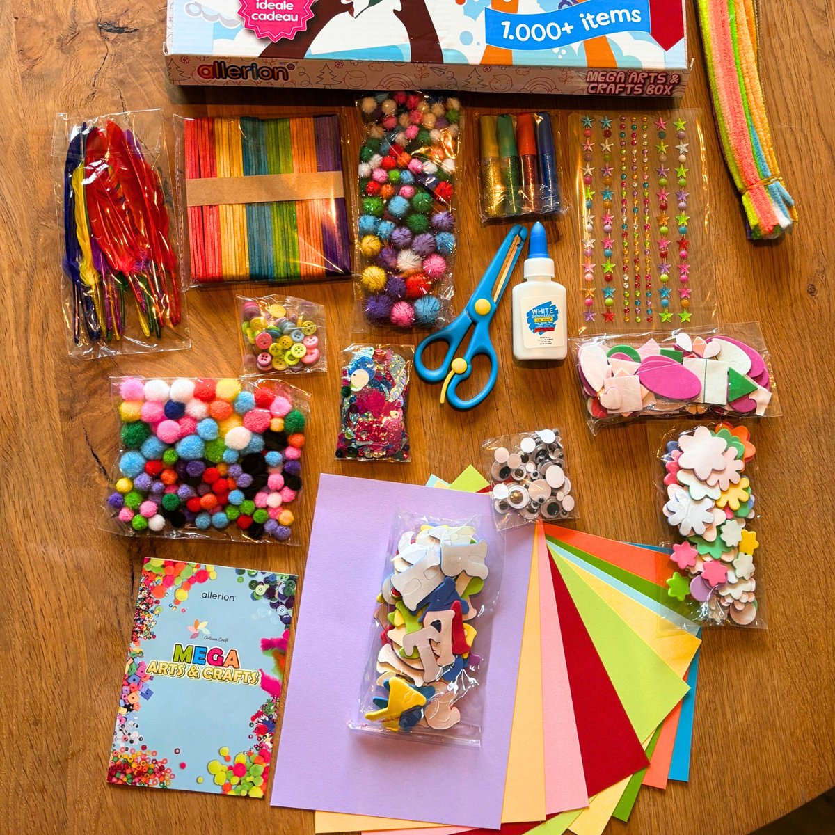 Allerion® Complete Ambachtelijke Knutselset - 375 Accessoires