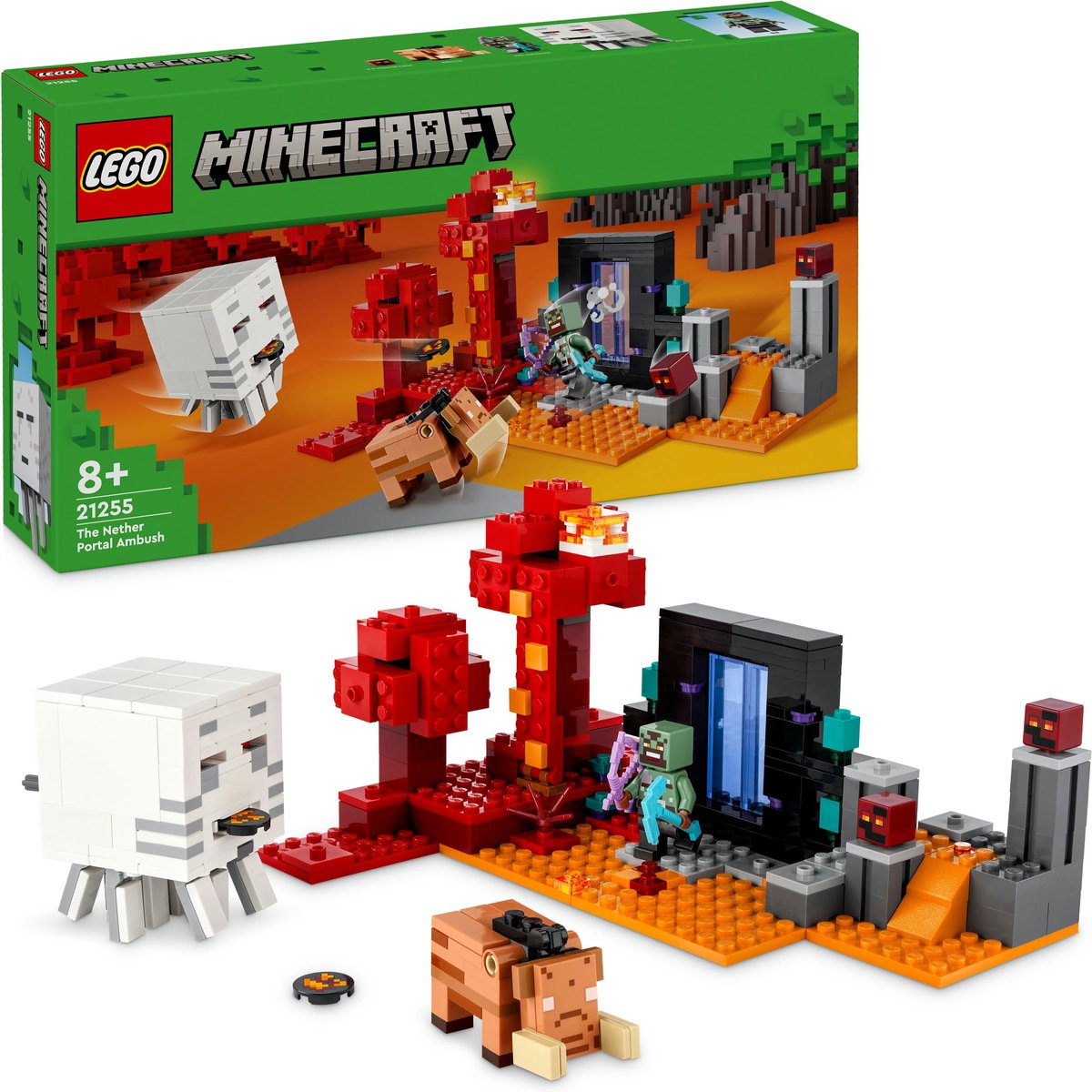 LEGO Minecraft Avontuur bij de Netherpoort - 21255