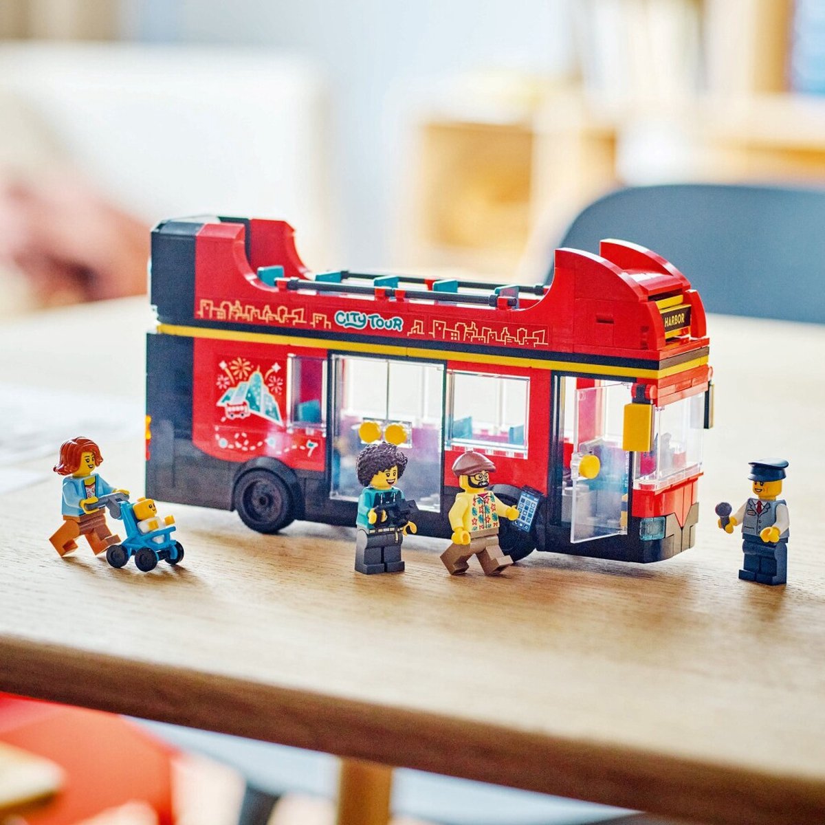 LEGO City Rode Dubbeldekker Toeristenbus - 60407
