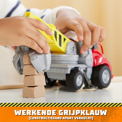 Rubble & Crew Charger's Kraanwagen met Speelfiguur en Beweegbare Delen