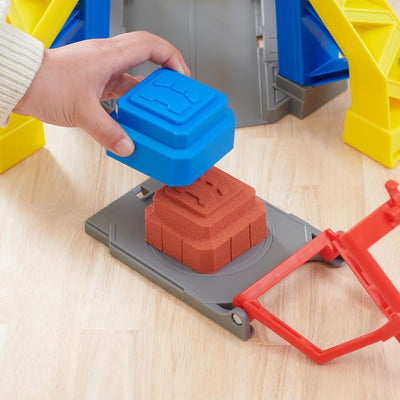 Rubble & Crew Kinetic Speelset Bouwplaats met Kraantoren