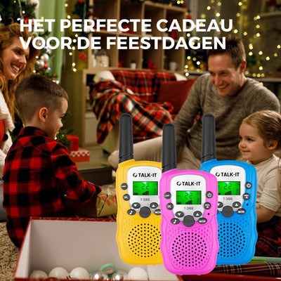 Media Evolution TALK-IT Walkie Talkies voor Kind & Volwassene