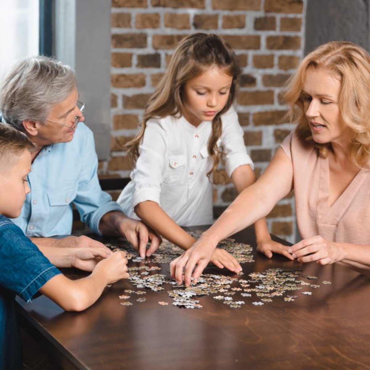 Mr. Broccoli Kerstpuzzel 1000 Stukjes - 68 x 48 cm