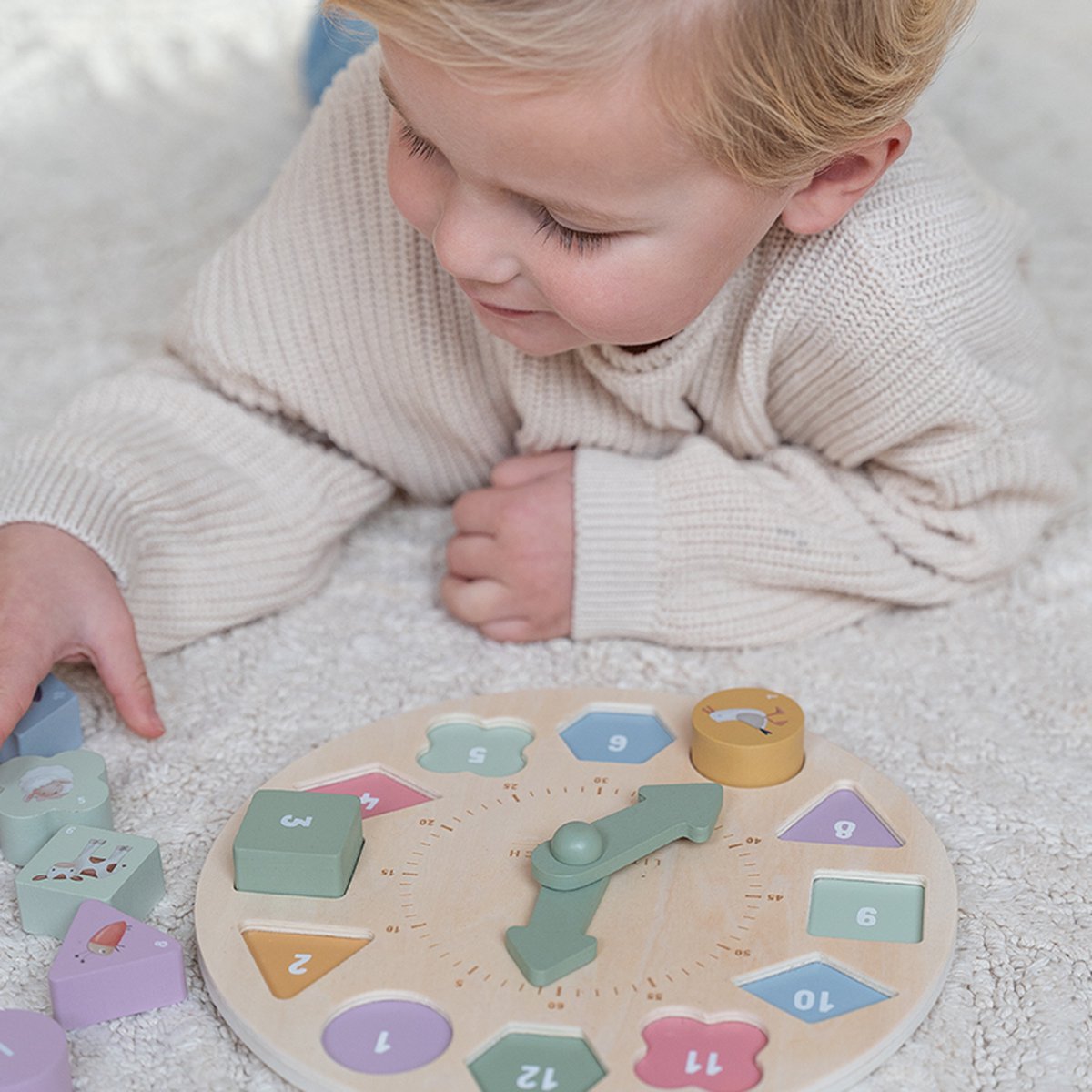 Little Dutch Educatieve Horlogepuzzel FSC