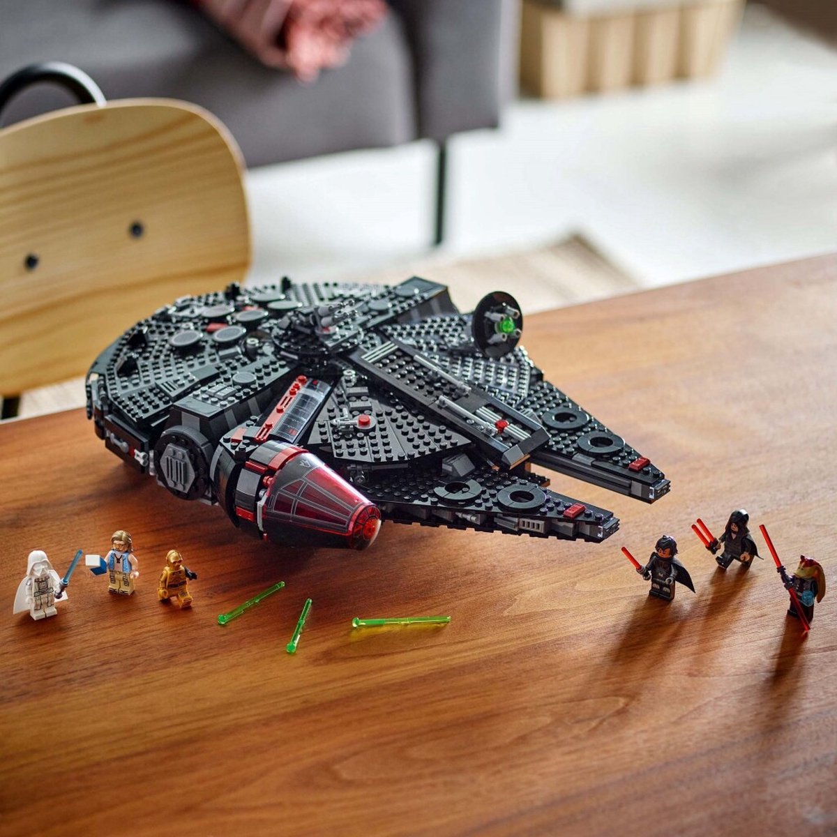 LEGO Star Wars Millennium Falcon Zwart - 75389