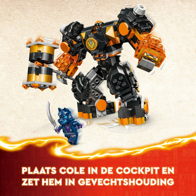 LEGO NINJAGO Elementaire Aardrobot van Cole - 71806