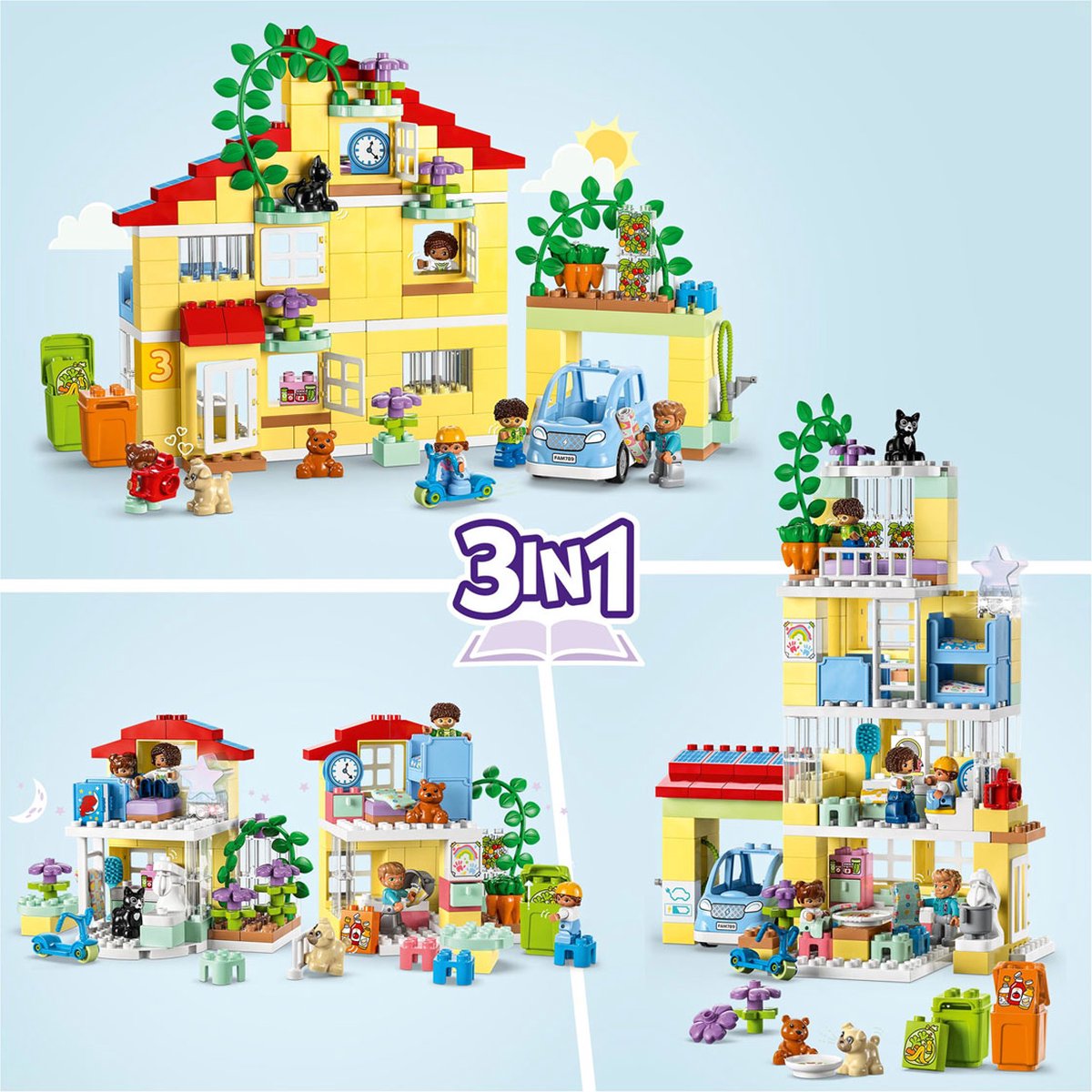 LEGO DUPLO 3-in-1 Poppenhuis - 10994