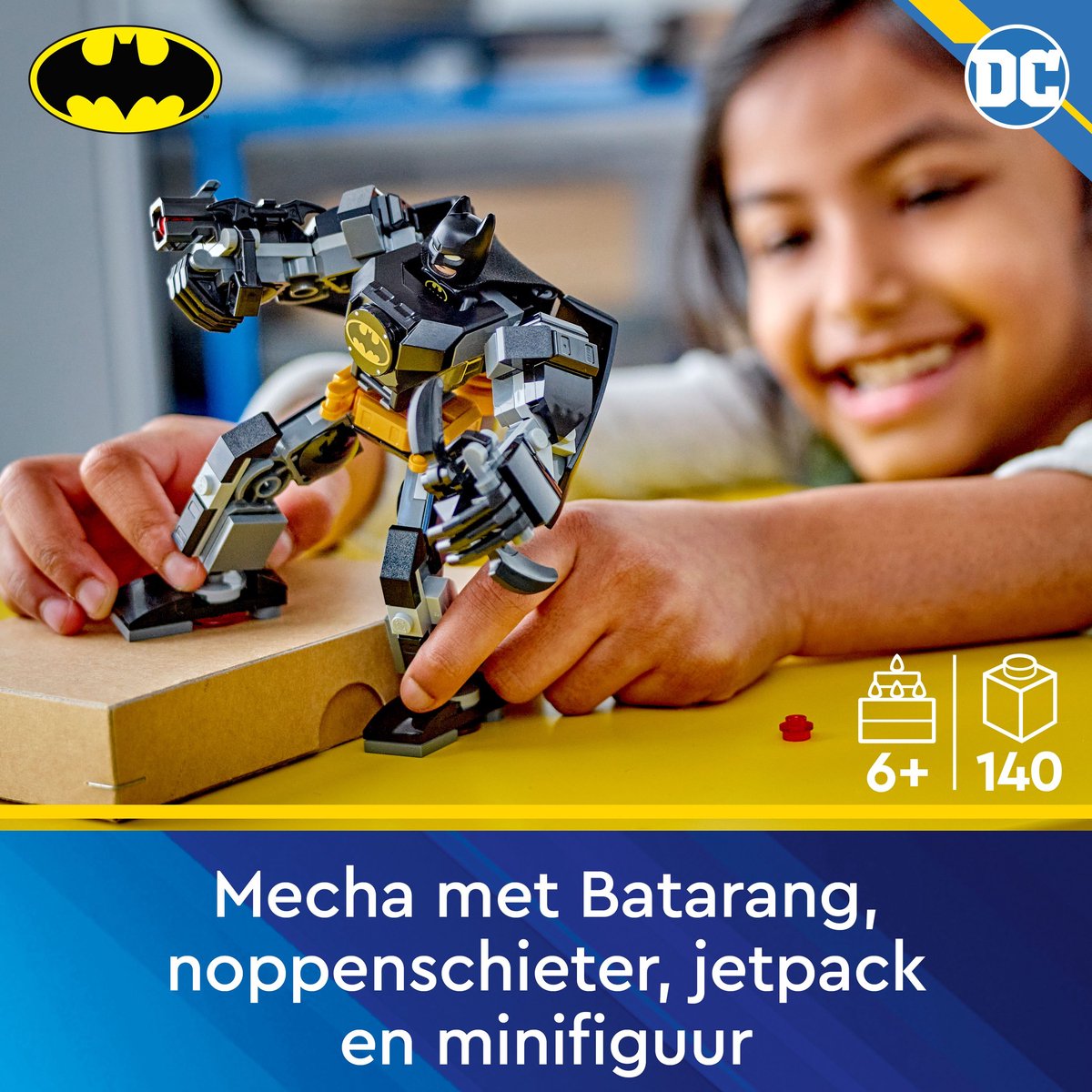 LEGO DC Batman Pantser - Bouwplezier voor Superheldenfans