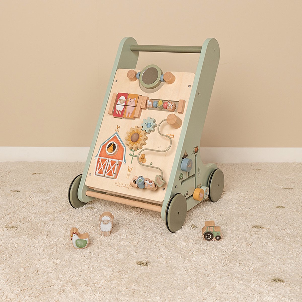 Little Dutch Little Farm Houten Trotteur FSC