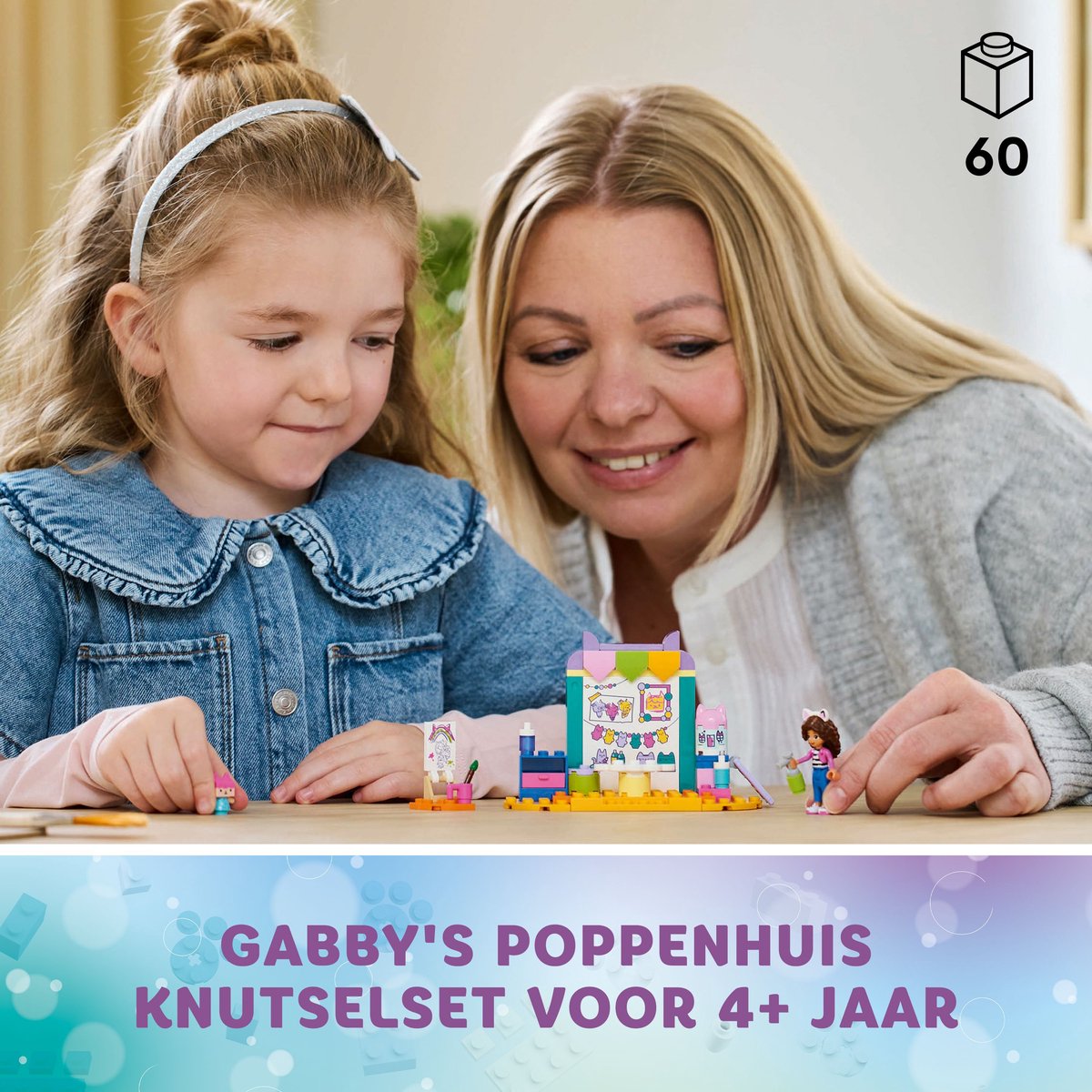 LEGO Gabby's Poppenhuis Knutselset met Babykatje - 10795