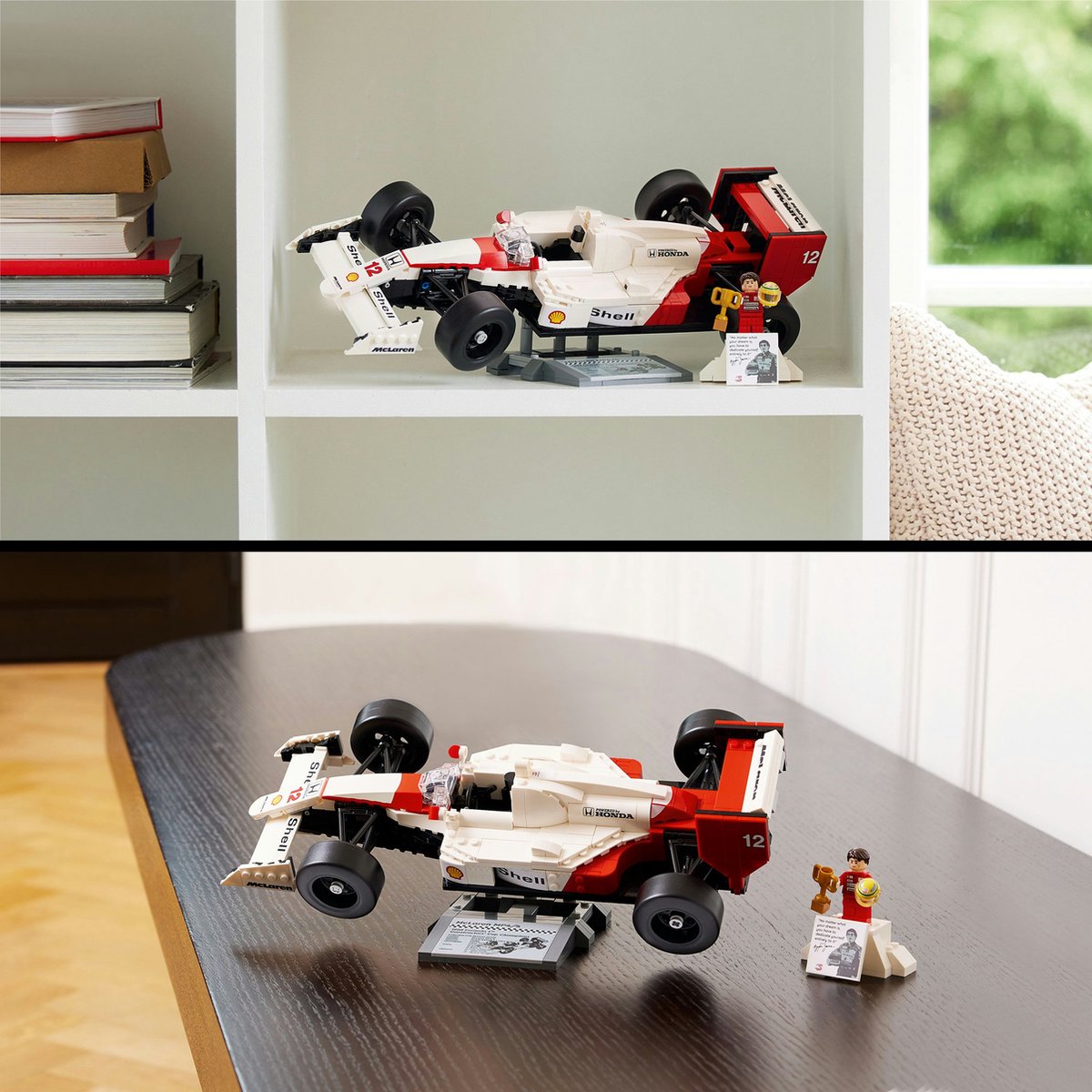 LEGO Icons McLaren MP4/4 en Ayrton Senna - 10330