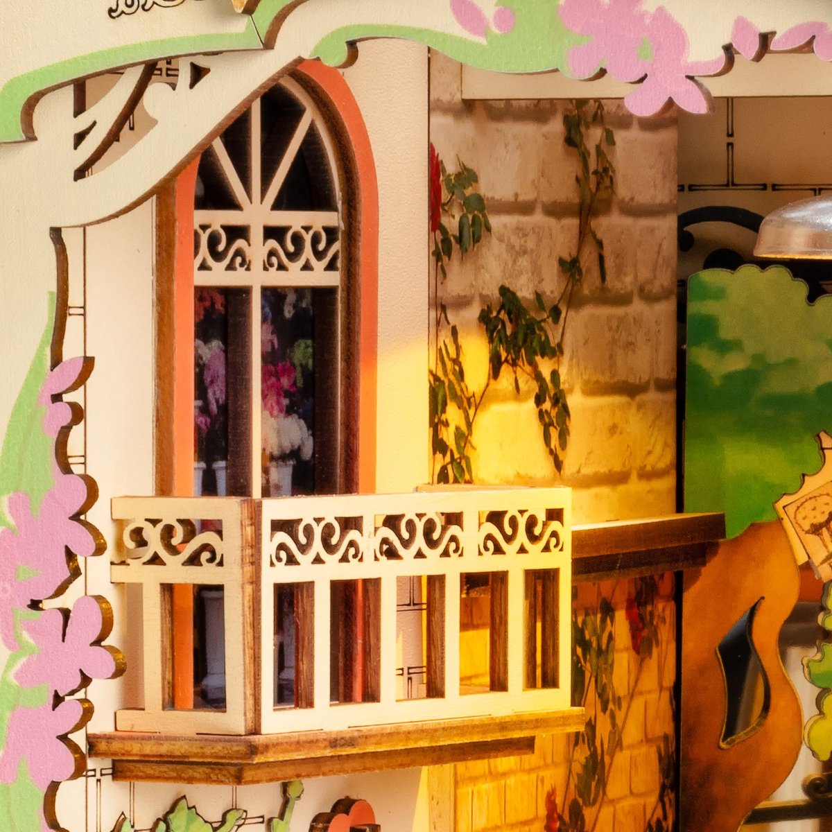 Robotime Coin Floral DIY Miniatuurhuis Kit - TGB09