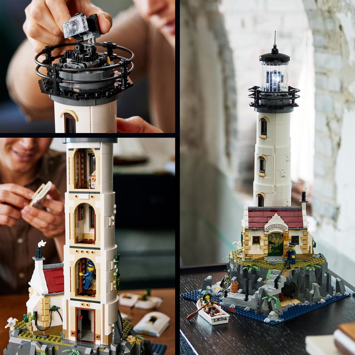 LEGO Ideas Verlichte Vuurtoren - 21335