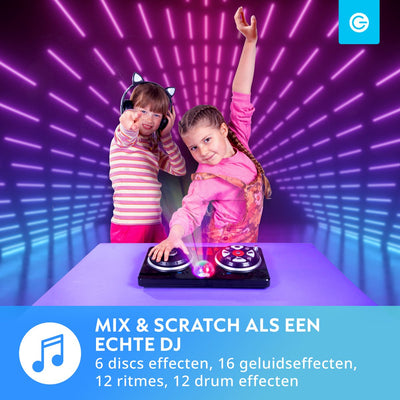 Silvergear DJ Set voor Kinderen - Mixconsole met Accessoires