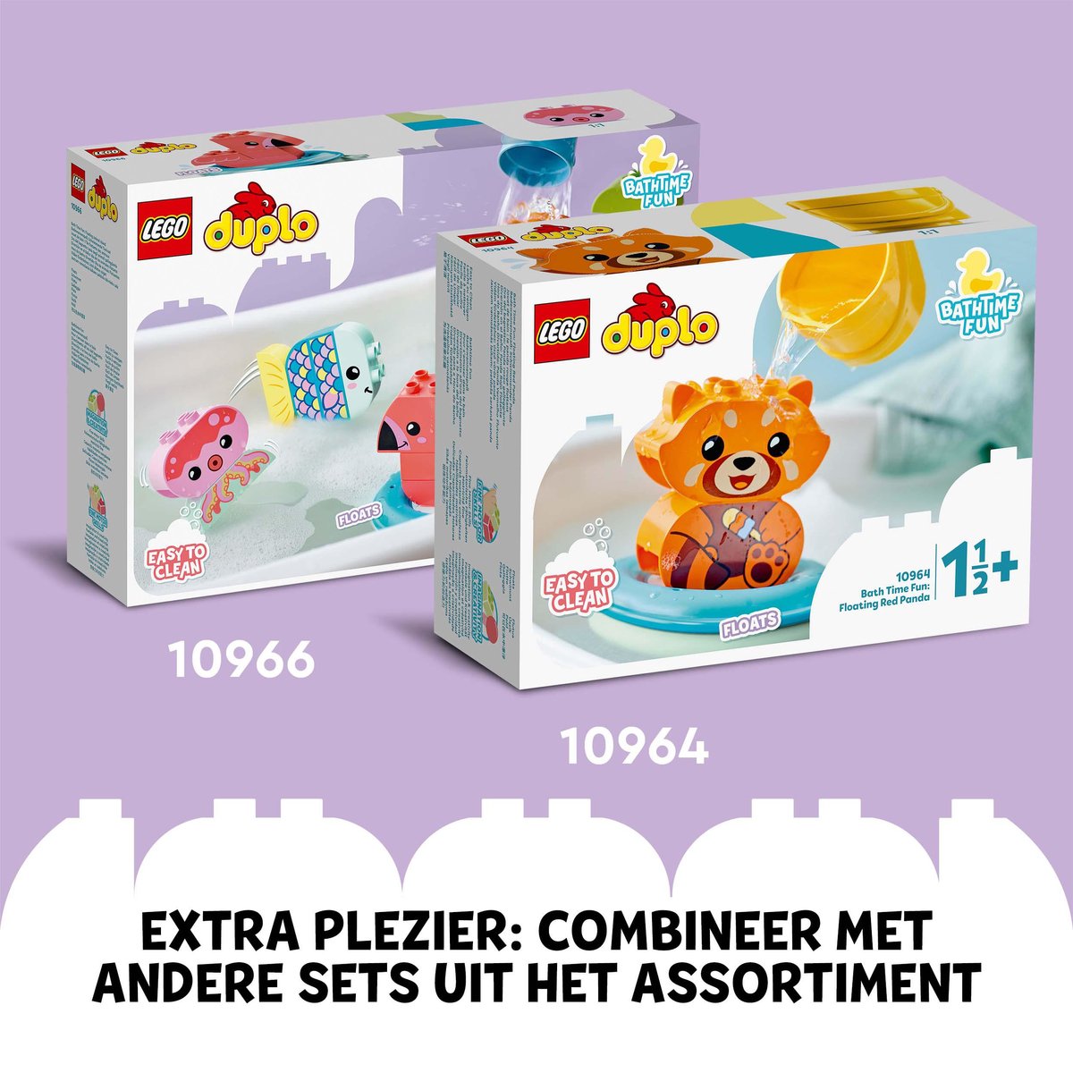LEGO DUPLO Dierenvrienden Drijvende Treinset - 10965
