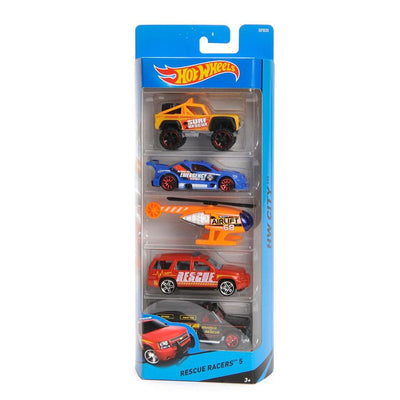 Hot Wheels Cadeauset met 5 Stoere Auto's