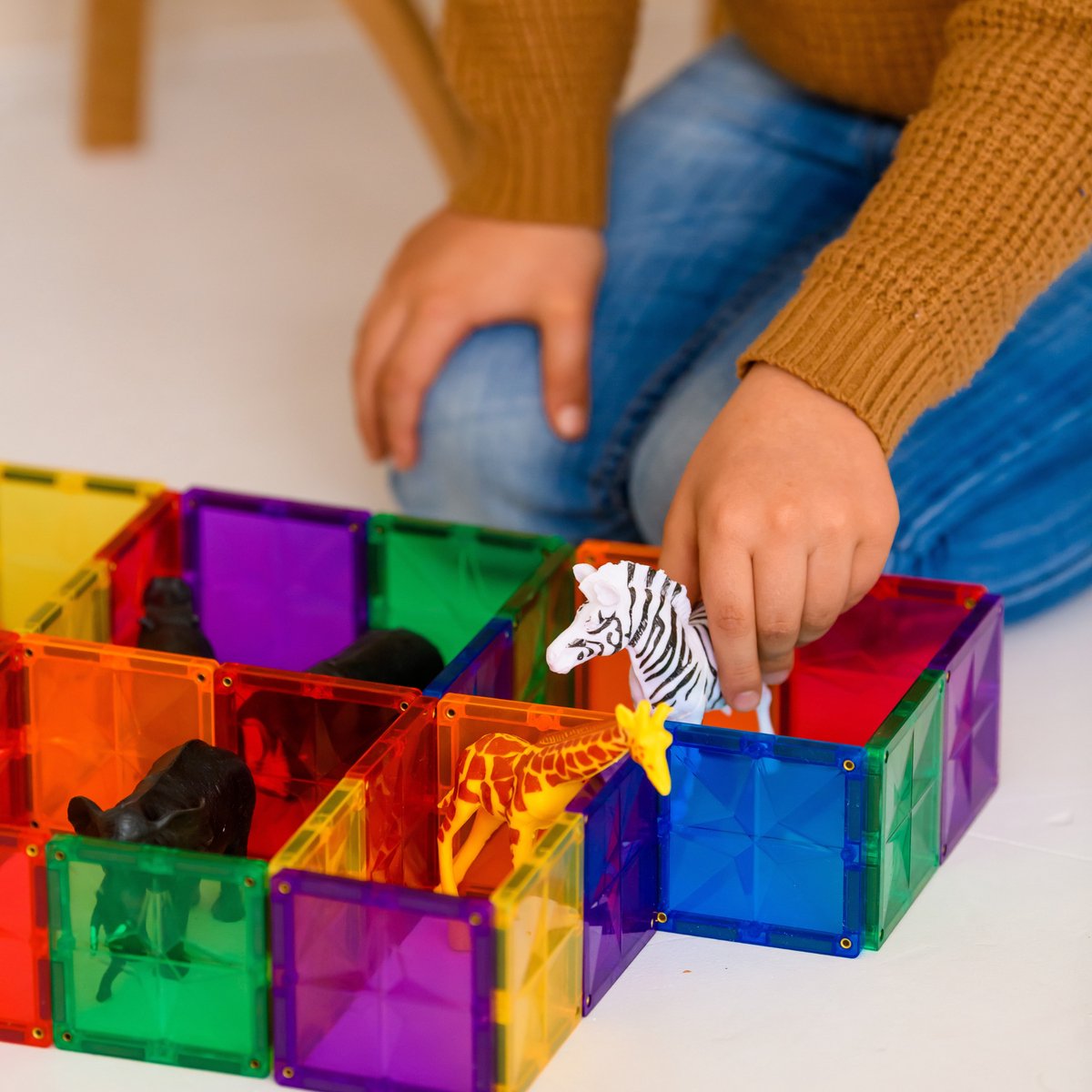 COBLO Classic Magnetisch Speelgoed 35-delig met Opbergzak