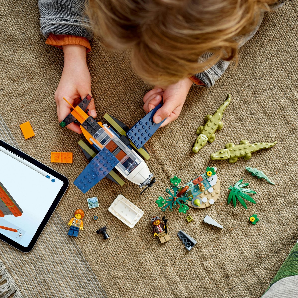 LEGO City Jungle Verkenners Watervliegtuig - 60425