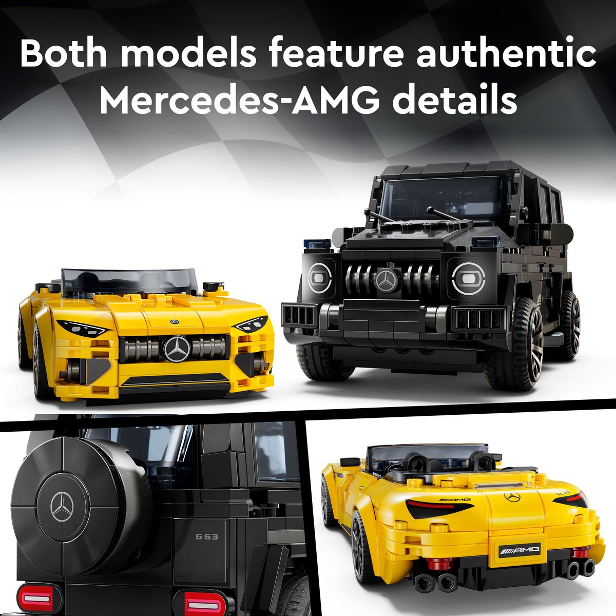LEGO Speed Champions Mercedes-AMG G 63 & SL 63 - 76924