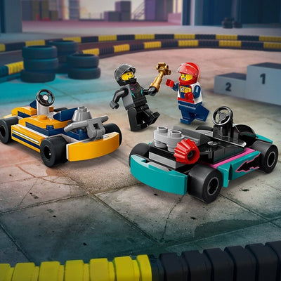 LEGO City Karts en Coureurs Speelset - 60400
