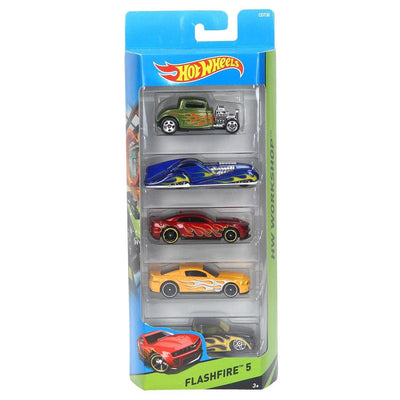 Hot Wheels Cadeauset met 5 Stoere Auto's