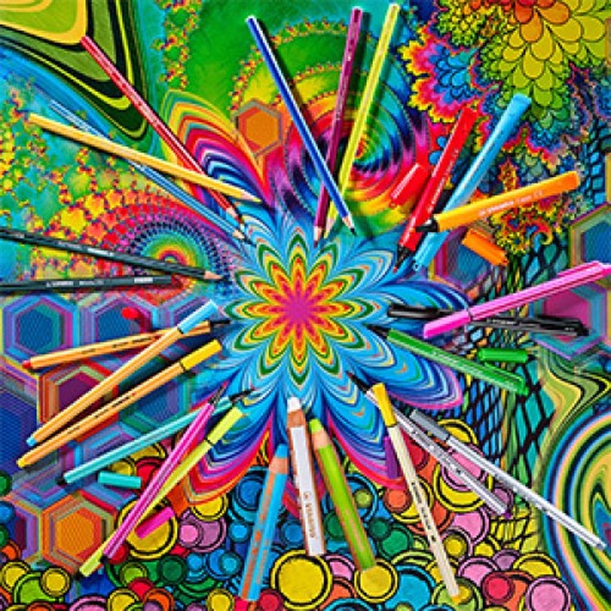 STABILO Pen 68 Premium Stiftenkoffer ARTY - 65 Kleuren