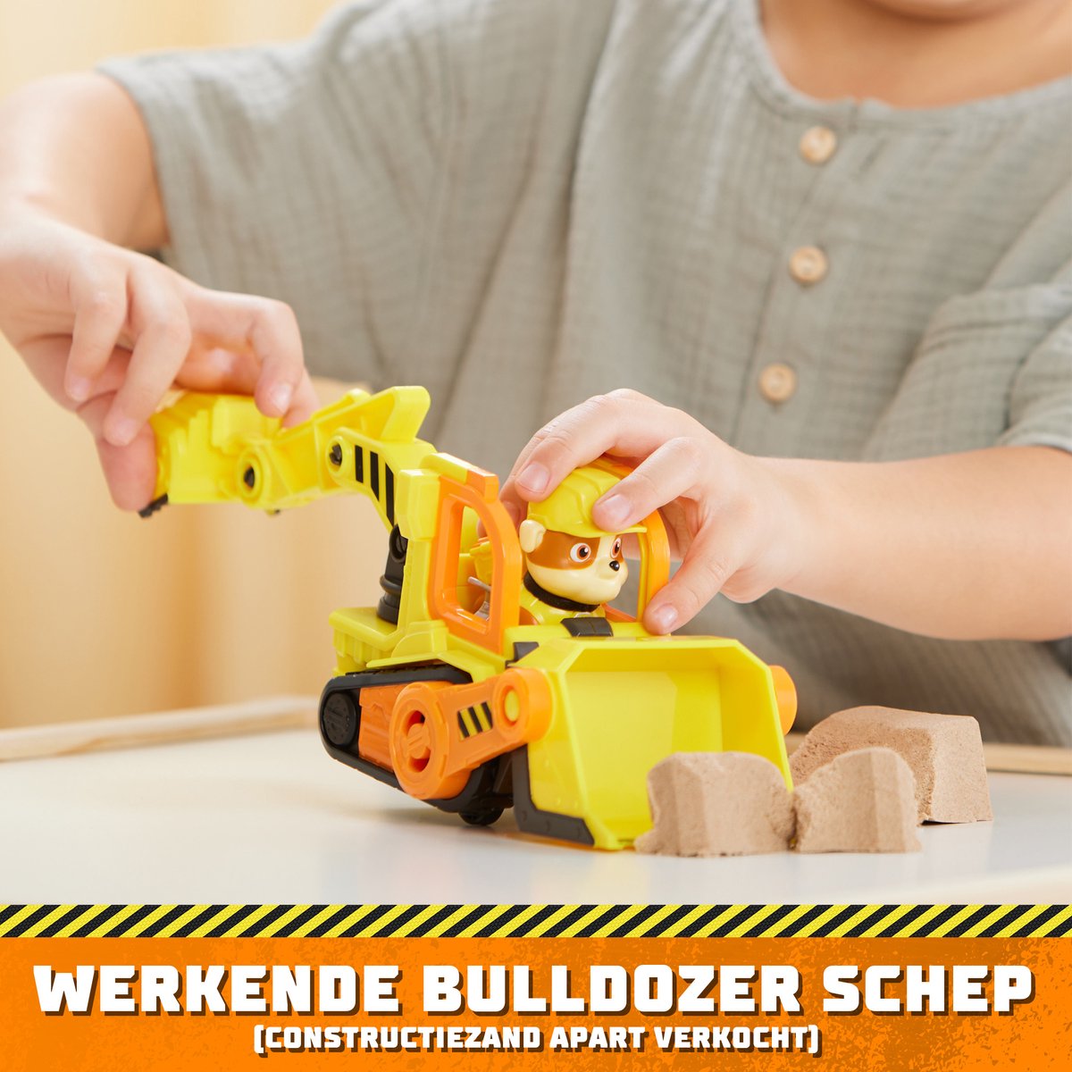 Rubble & Crew Speelset met Bulldozer en Rubble-figuur