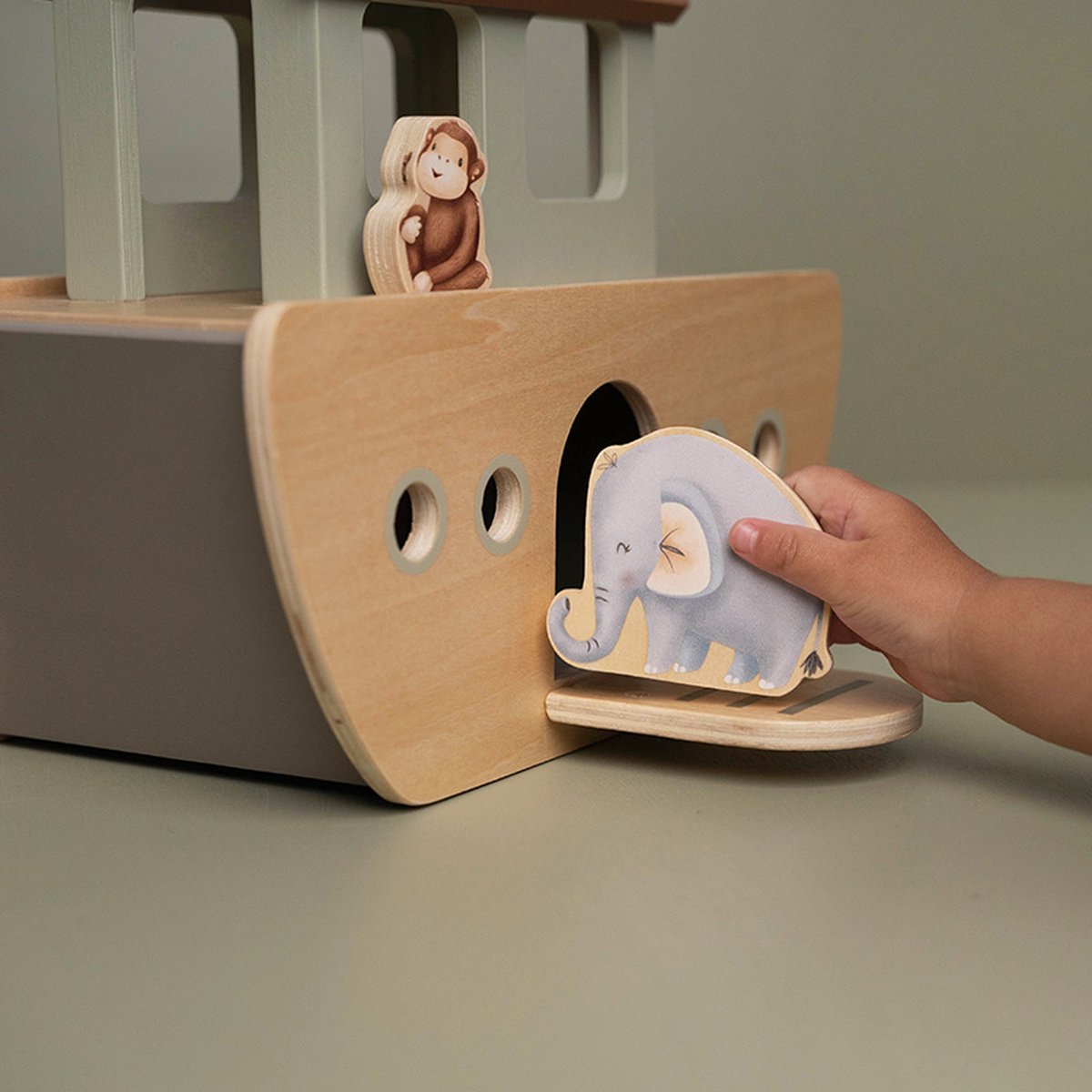 Little Dutch Houten Noach's Ark Speelset - FSC Gecertificeerd